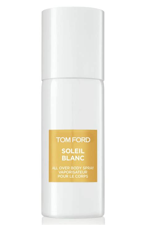 tom ford soleil blanc all over body spray review|soleil blanc shimmering body oil.